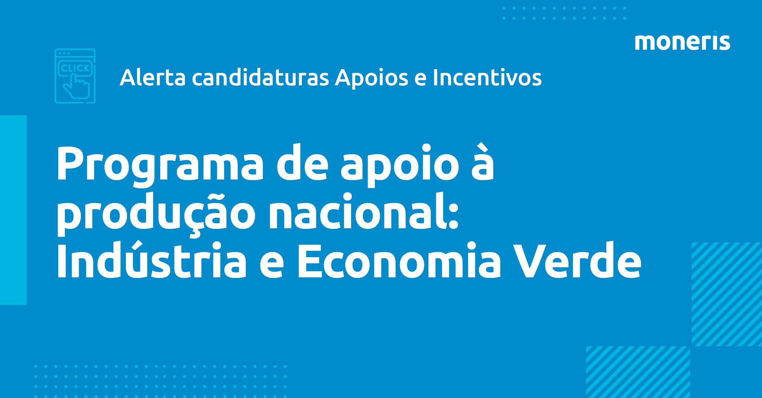 Alerta AI Programa apoio prod nacional In e Eco Verde